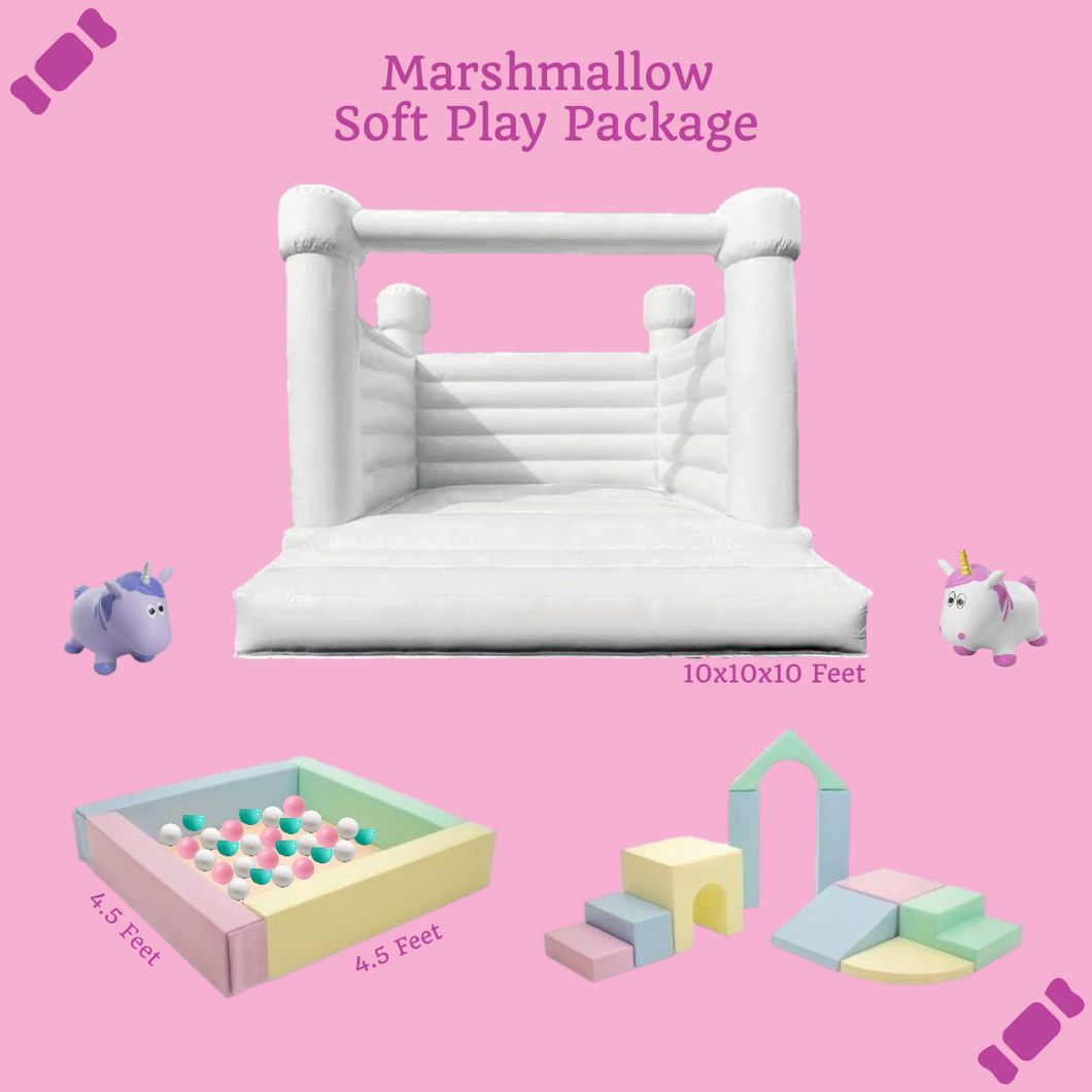 Marshmallow soft play package