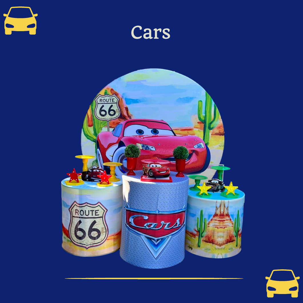 Cars Backrop Set