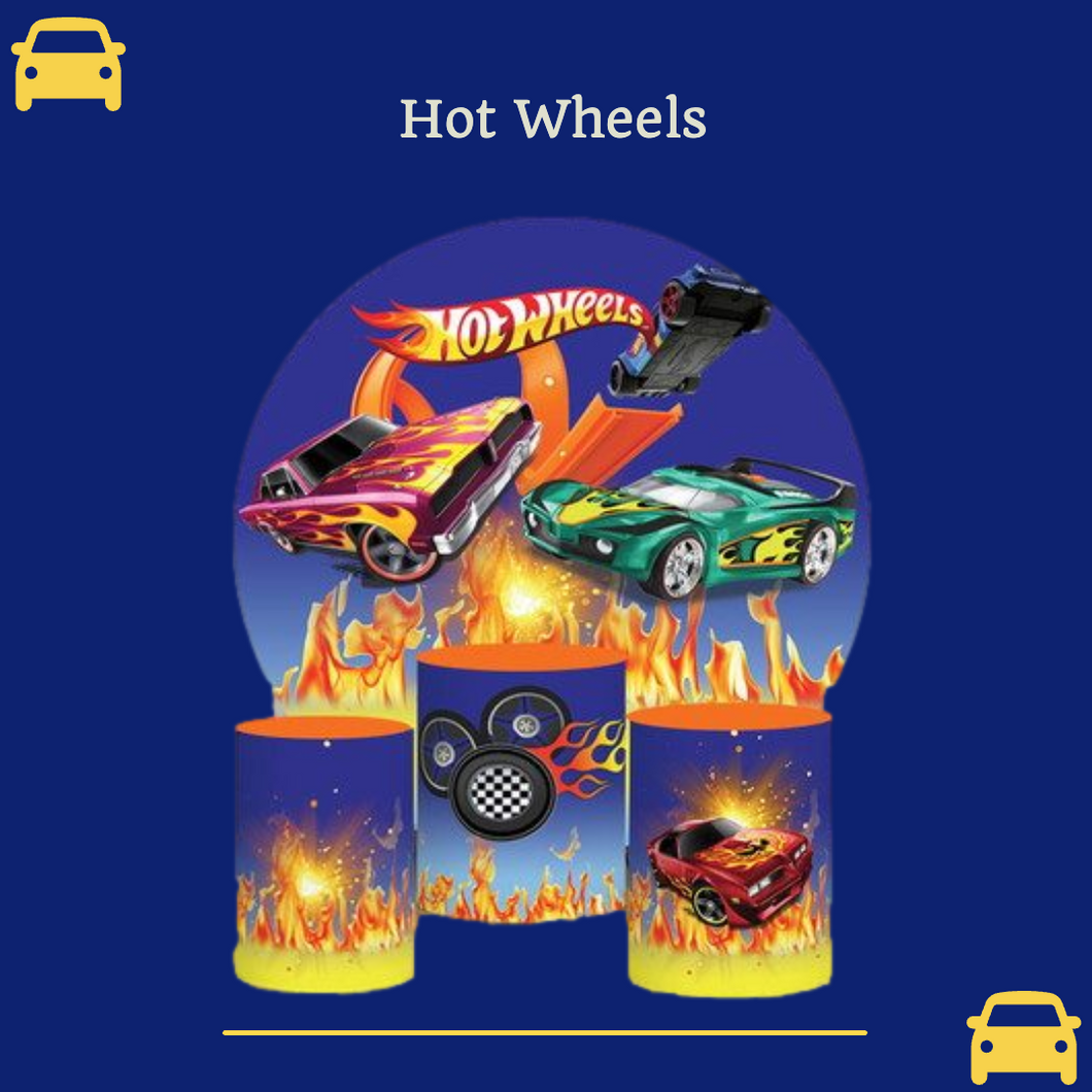 Hot Wheels Backdrop Set