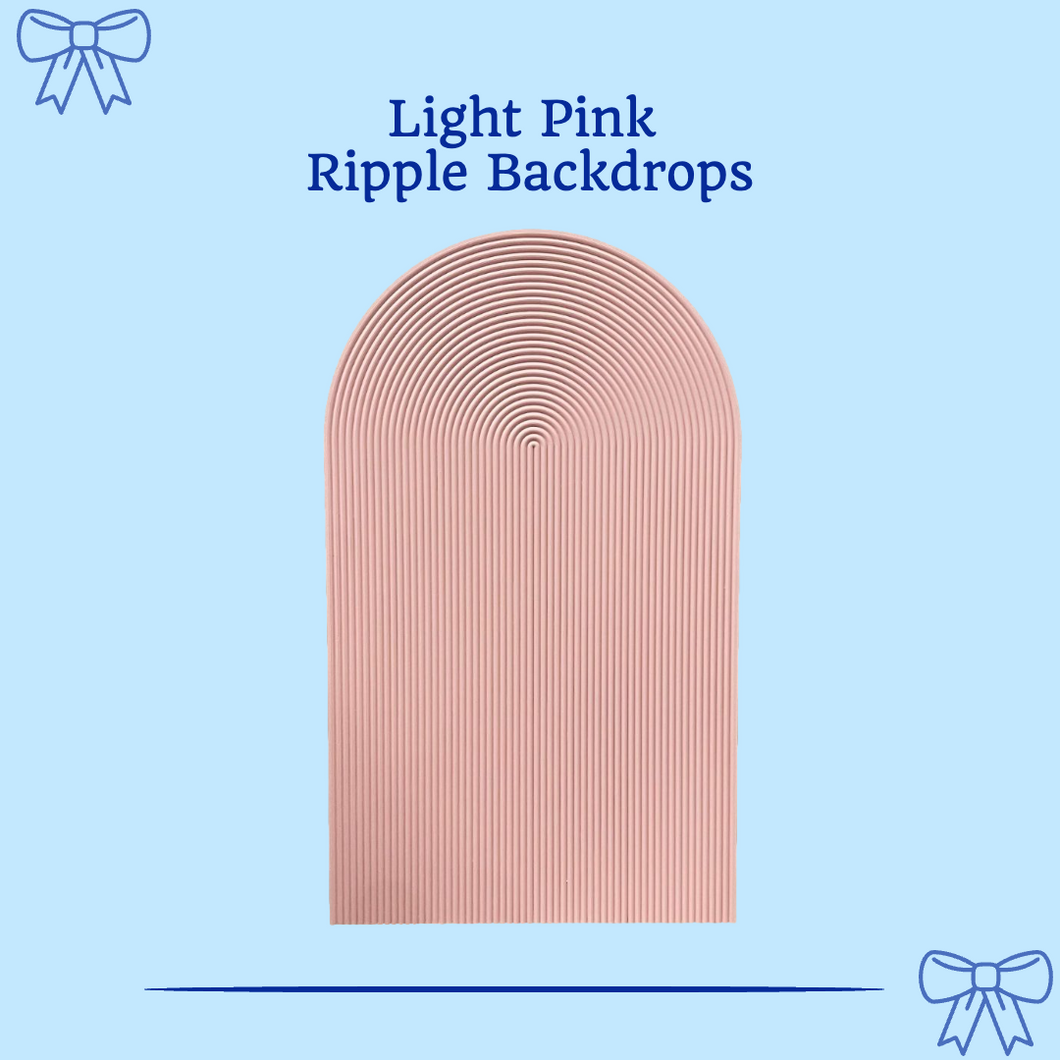 Light Pink Ripple Backdrop