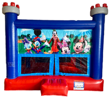 Load image into Gallery viewer, Mickey mouse bouncy castle rental
