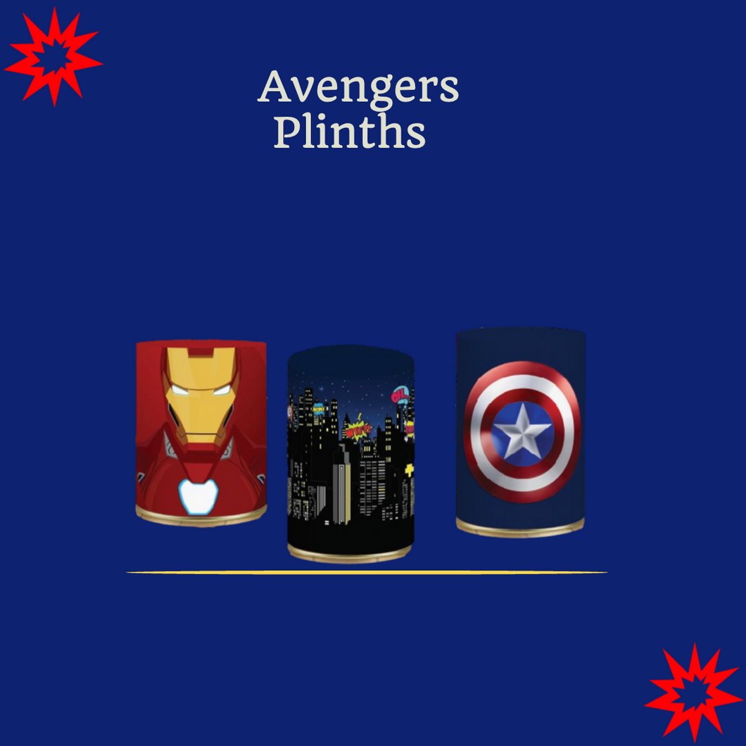 Avengers Plinths