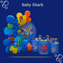 Load image into Gallery viewer, Baby-Shark-Backdrop-Set
