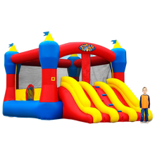 Load image into Gallery viewer, Bouncy-Castle-With-Slide.jpg
