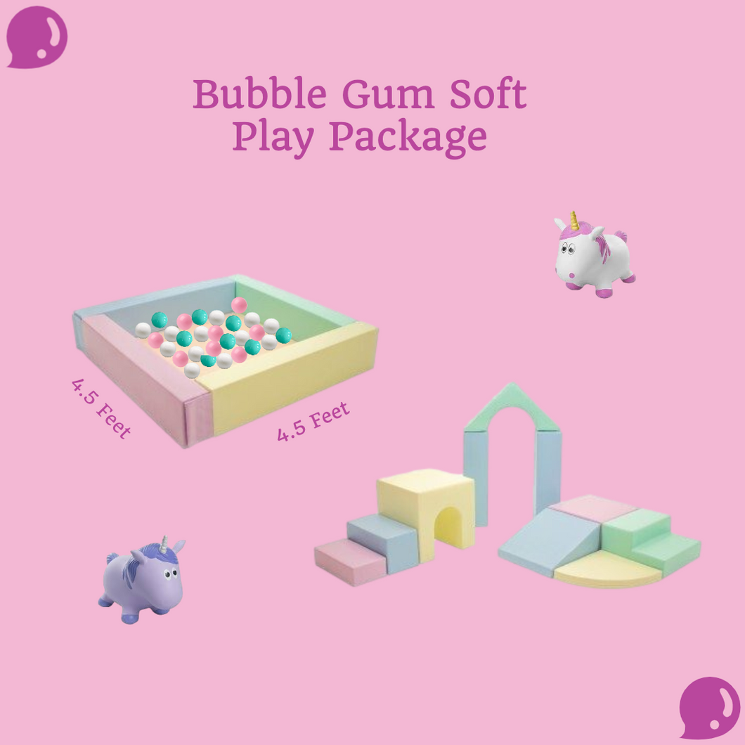 Bubble Gum soft play package