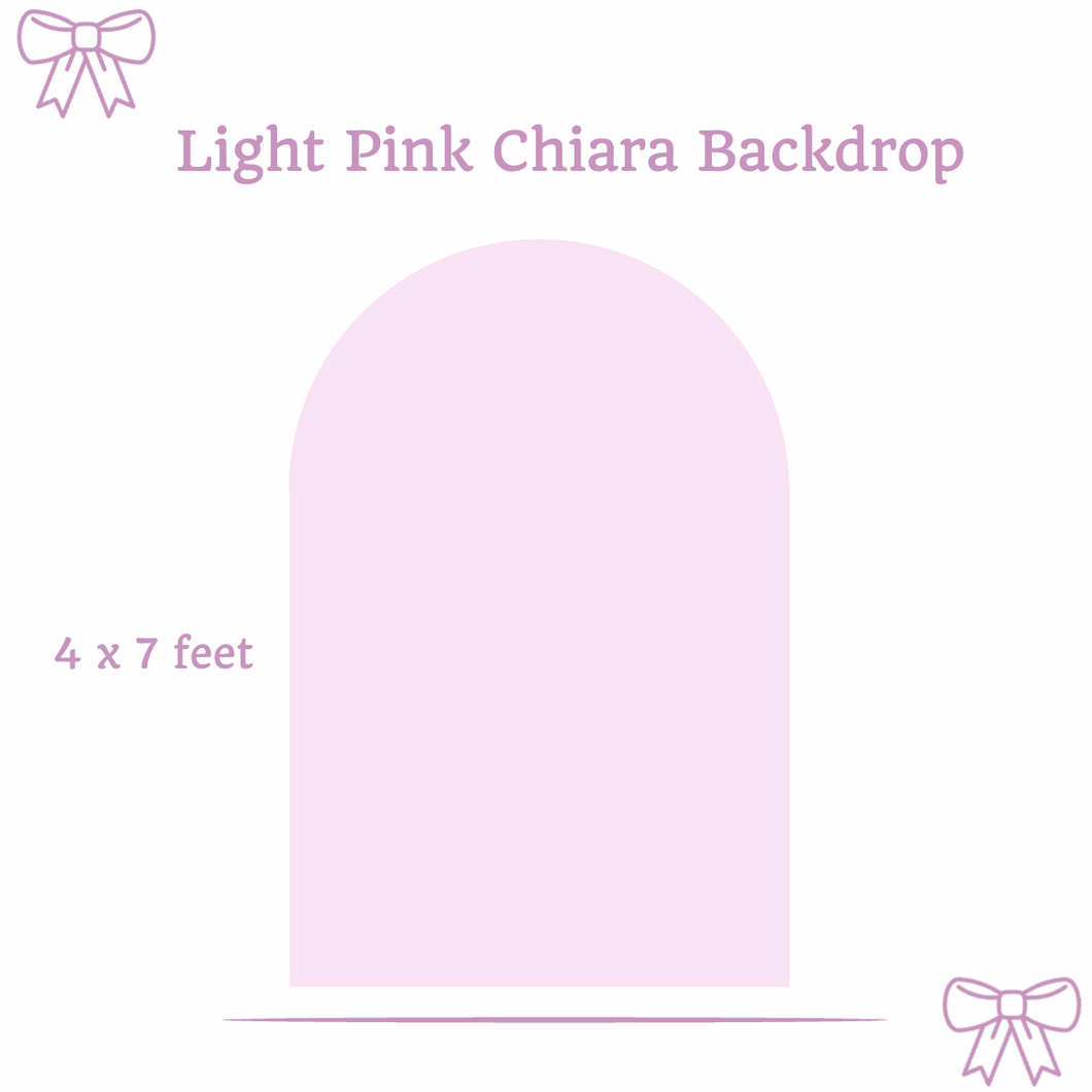 Light Pink Chiara Backdrop
