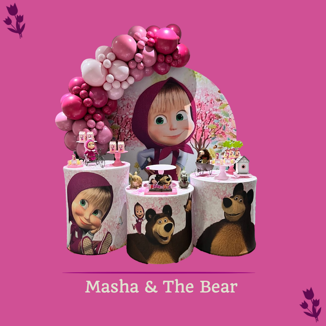 Masha and The Bear Backdrop