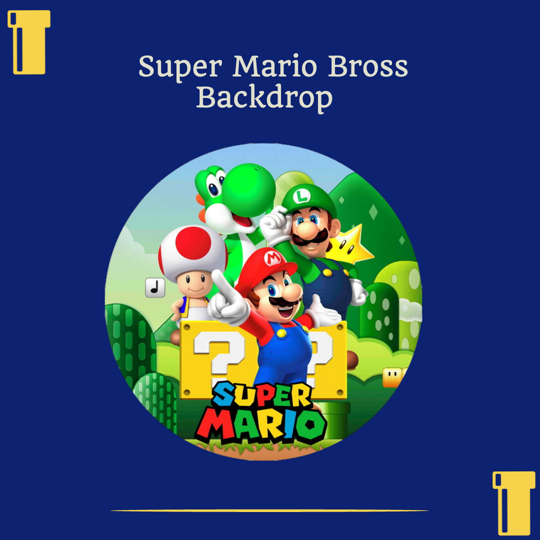 Super Mario Backdrop