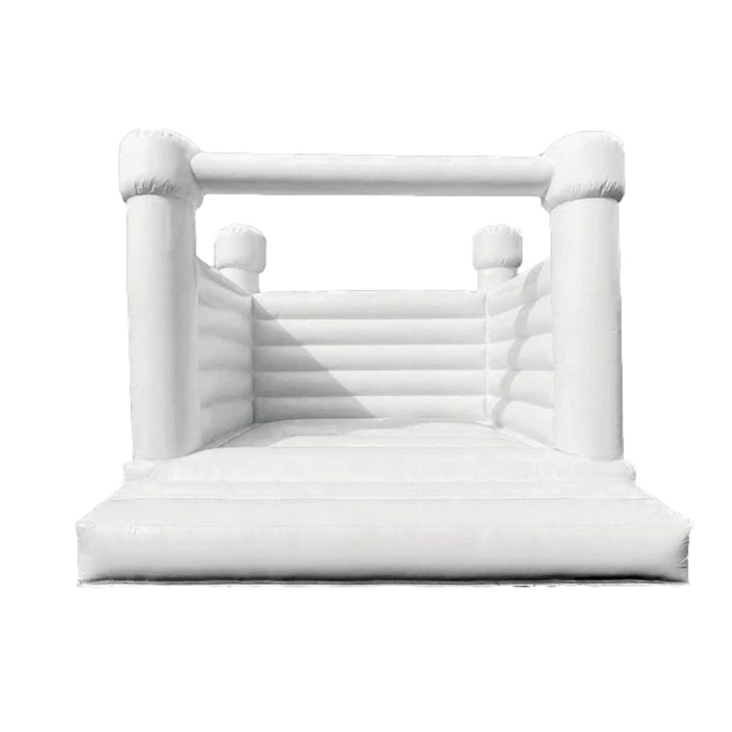 White Bouncy Castle