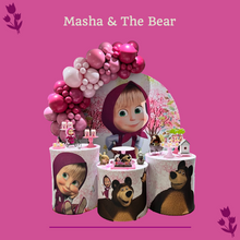 Load image into Gallery viewer, Masha and The Bear Backdrop set
