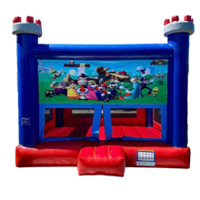 Load image into Gallery viewer, Mario Bros Bouncy Castle
